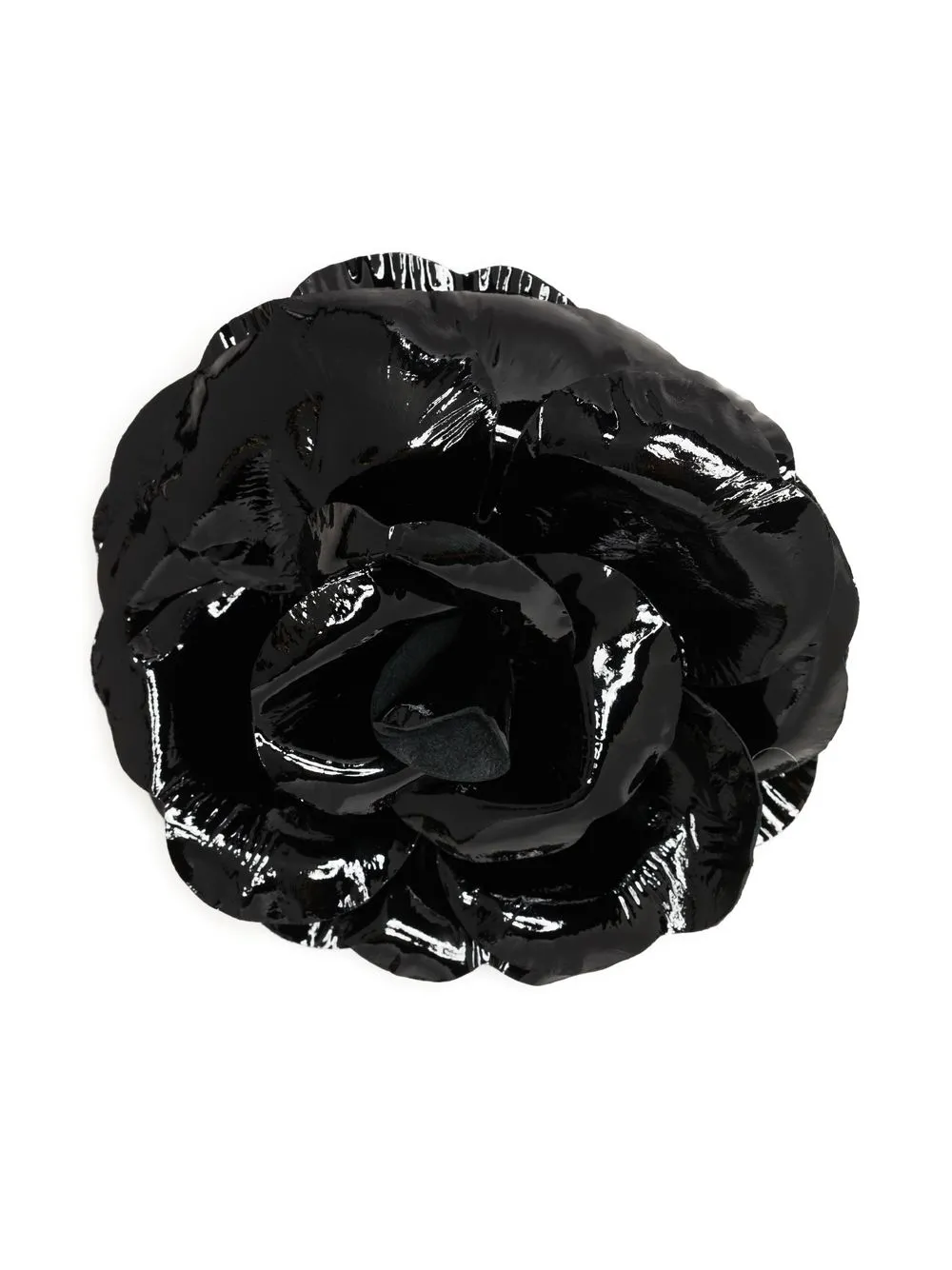 

Philosophy Di Lorenzo Serafini Bijoux rose-detail brooch - Black