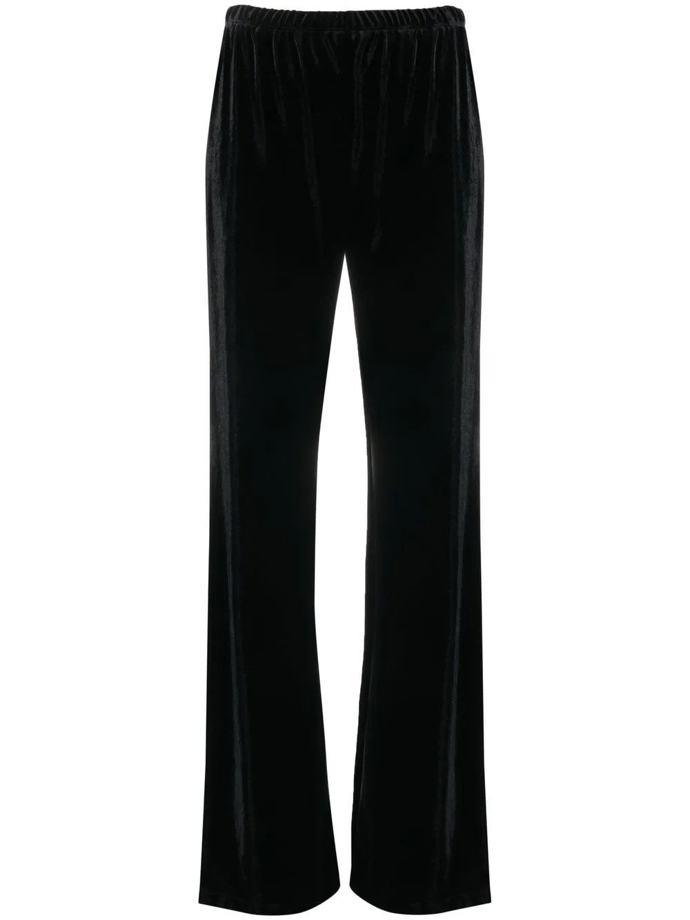 

Philosophy Di Lorenzo Serafini wide-leg velvet trousers - Black