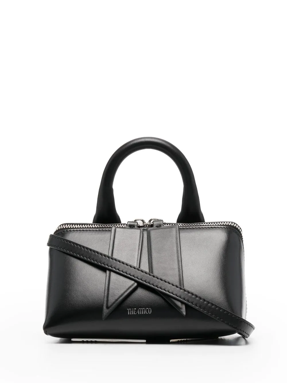 

The Attico tote mini Friday con asa - Negro