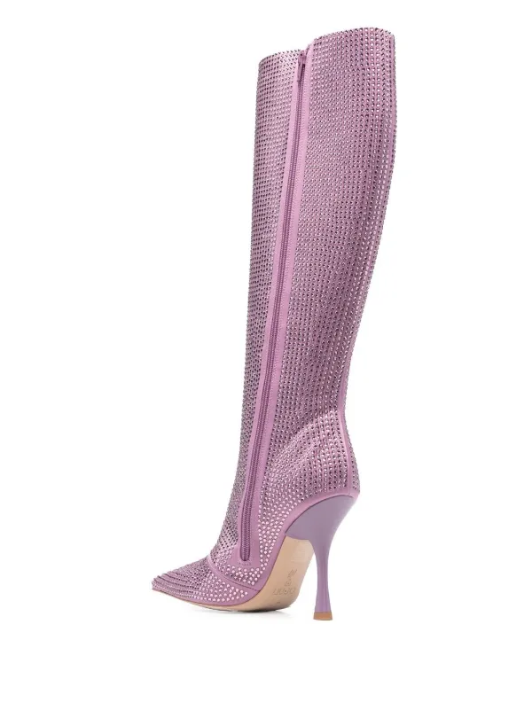 ロングブーツ the purple 楽天市場】ロングブーツ 紫の通販