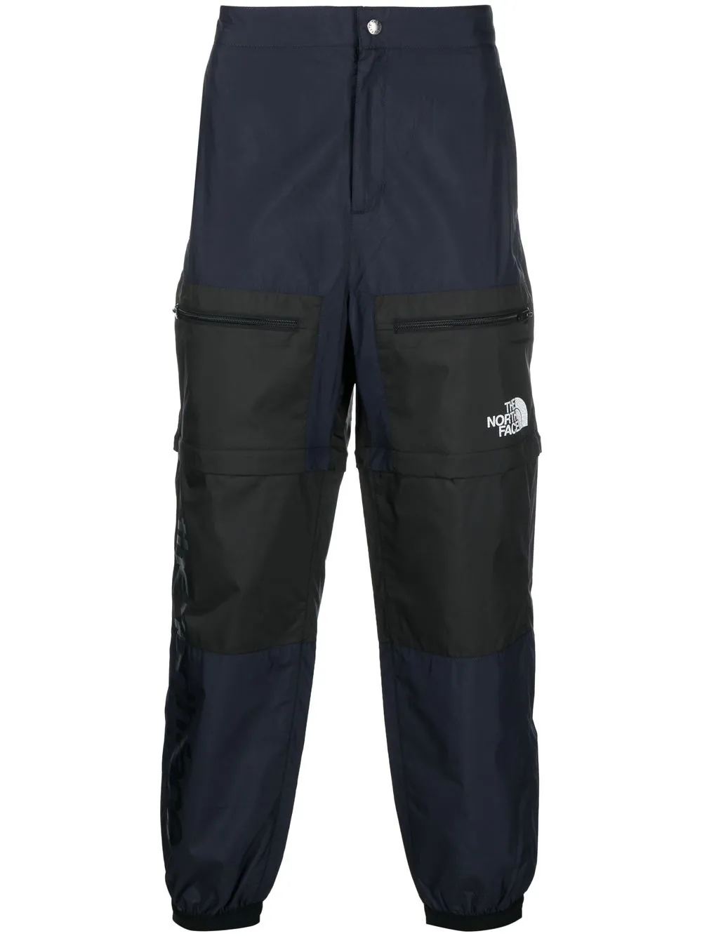 

The North Face logo-print tapered trousers - Blue
