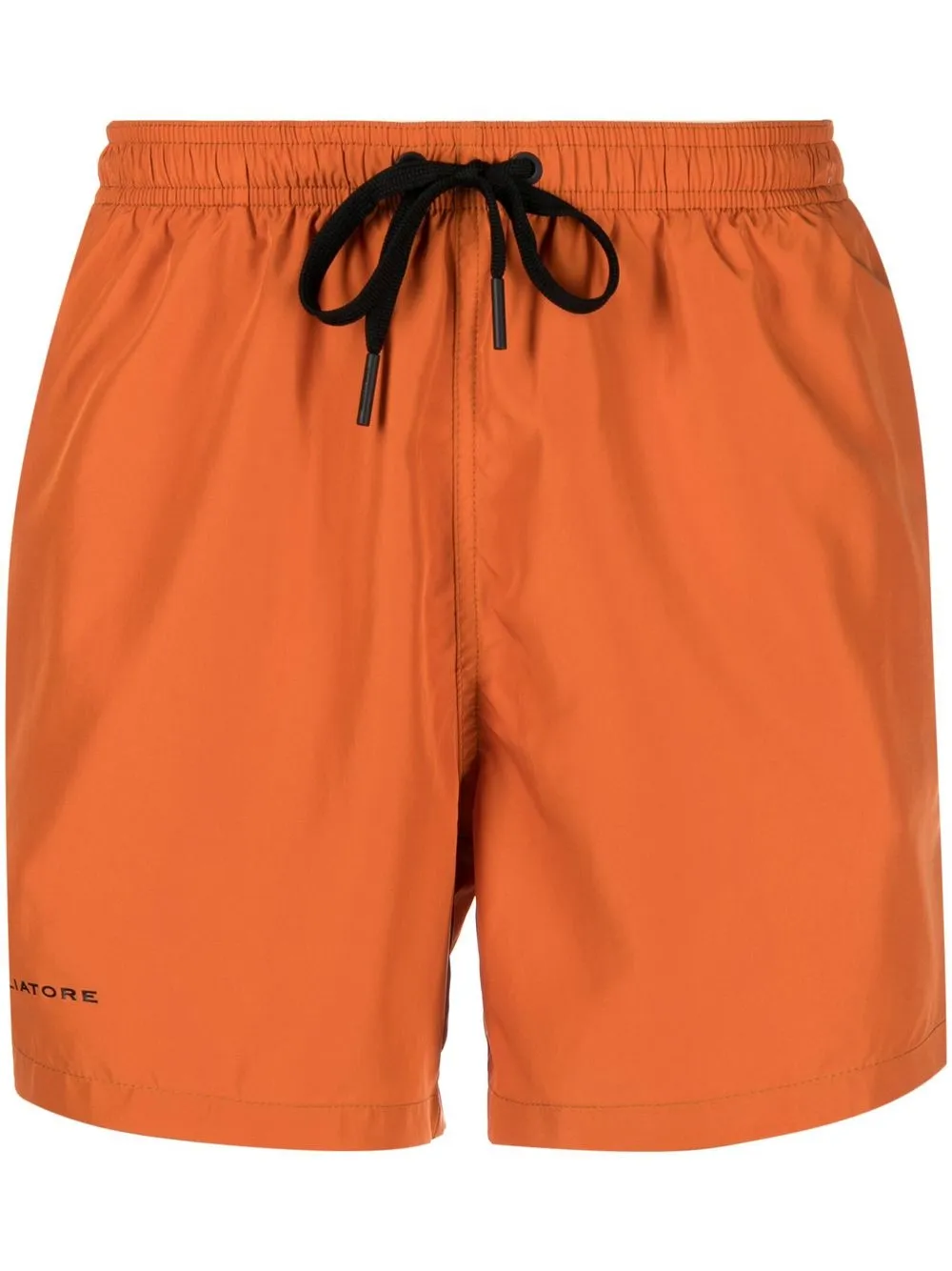 

Tagliatore shorts de playa con logo estampado - Naranja