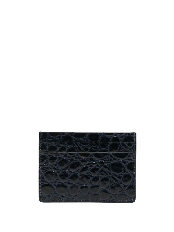 Jil Sander crocodile-effect Leather Wallet - Farfetch