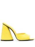 The Attico Devon 110mm sandals - Yellow