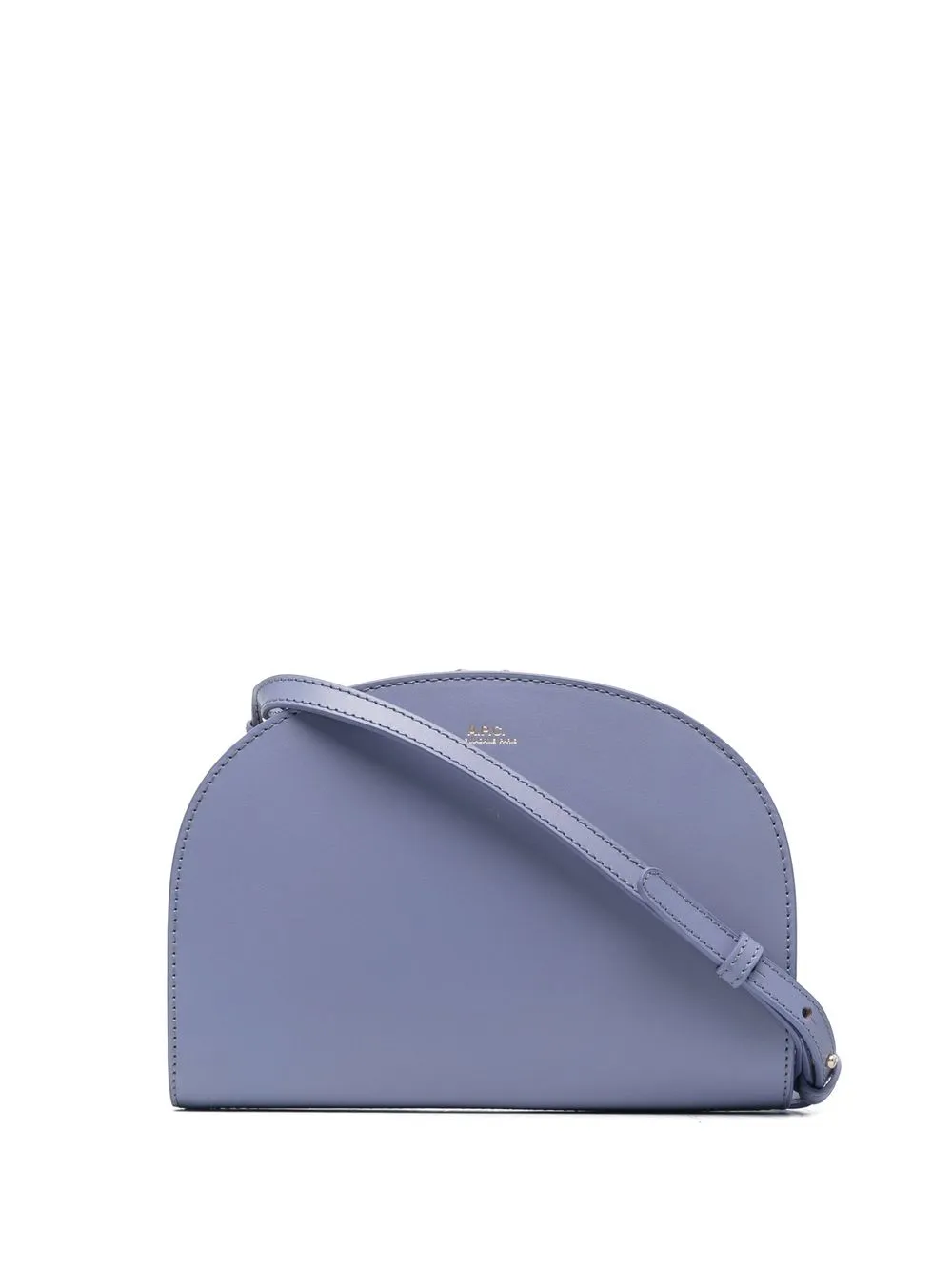 

A.P.C. bolsa de hombro Demi-Lune - Morado