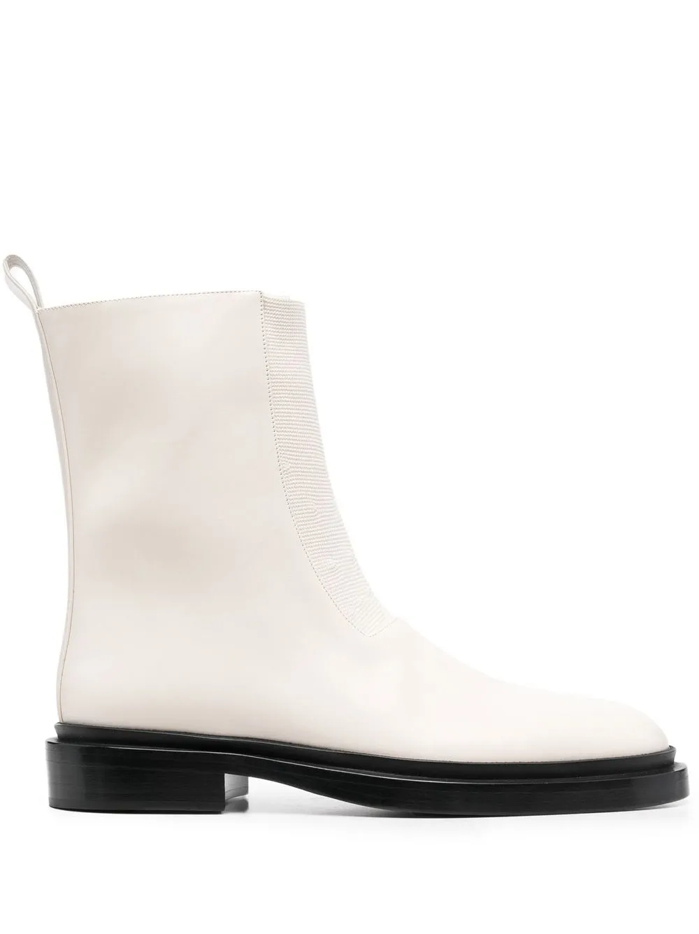 

Jil Sander botas con suela gruesa - Blanco