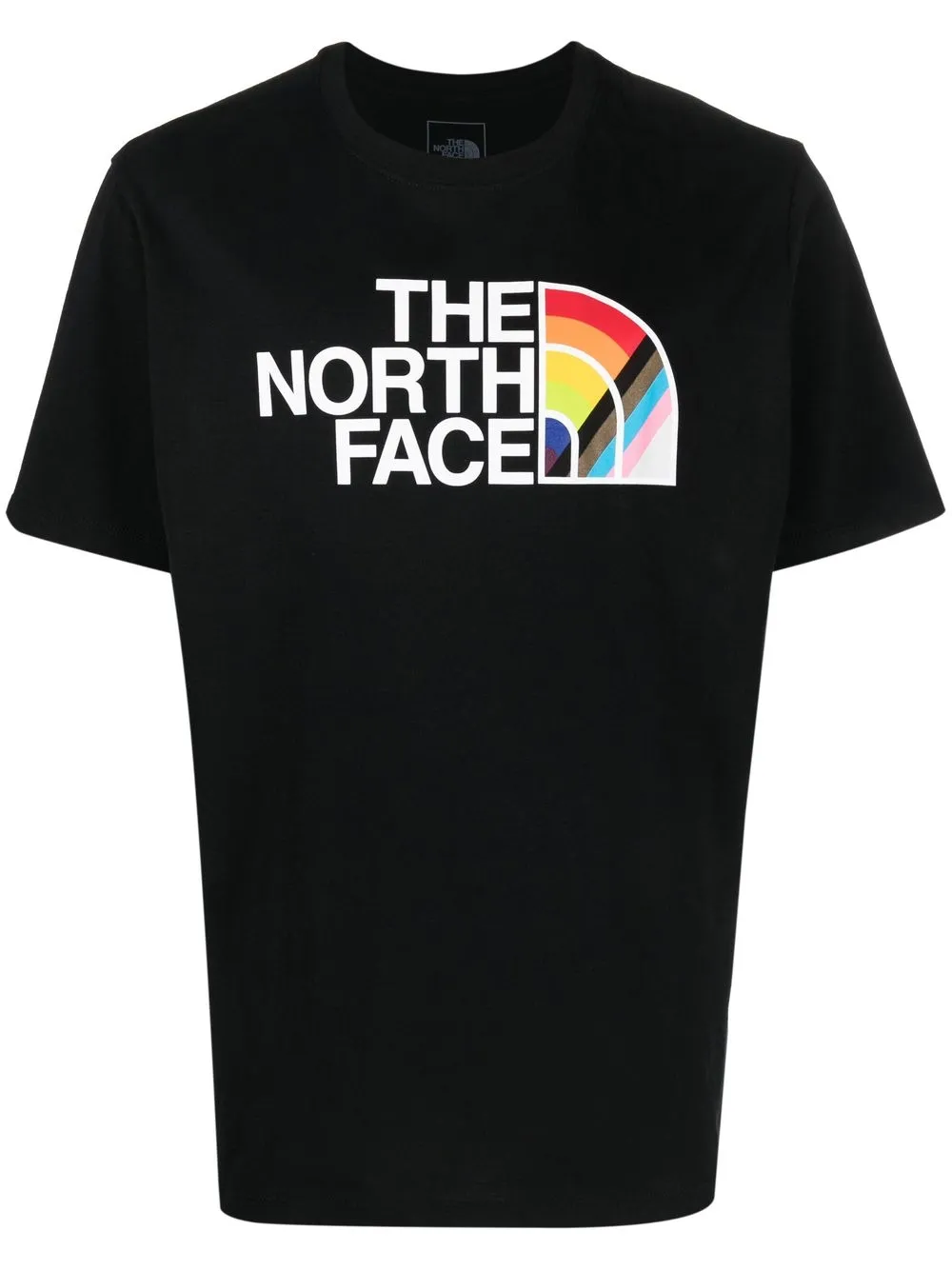 

The North Face playera con logo estampado - Negro