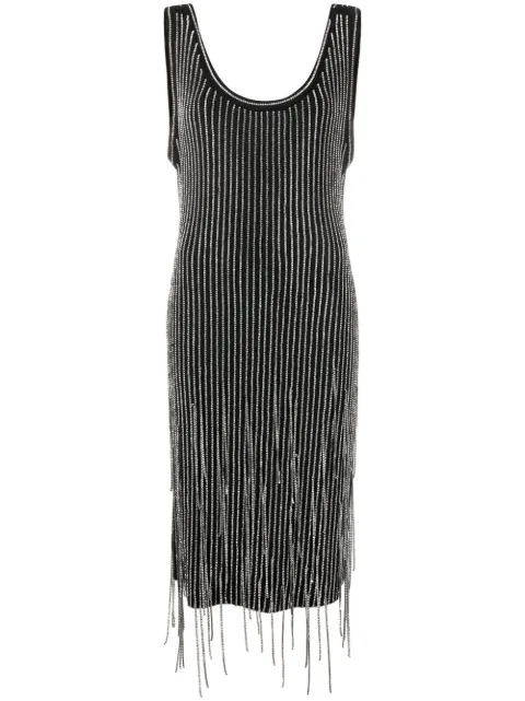 Philosophy Di Lorenzo Serafini fringe-detail knitted dress