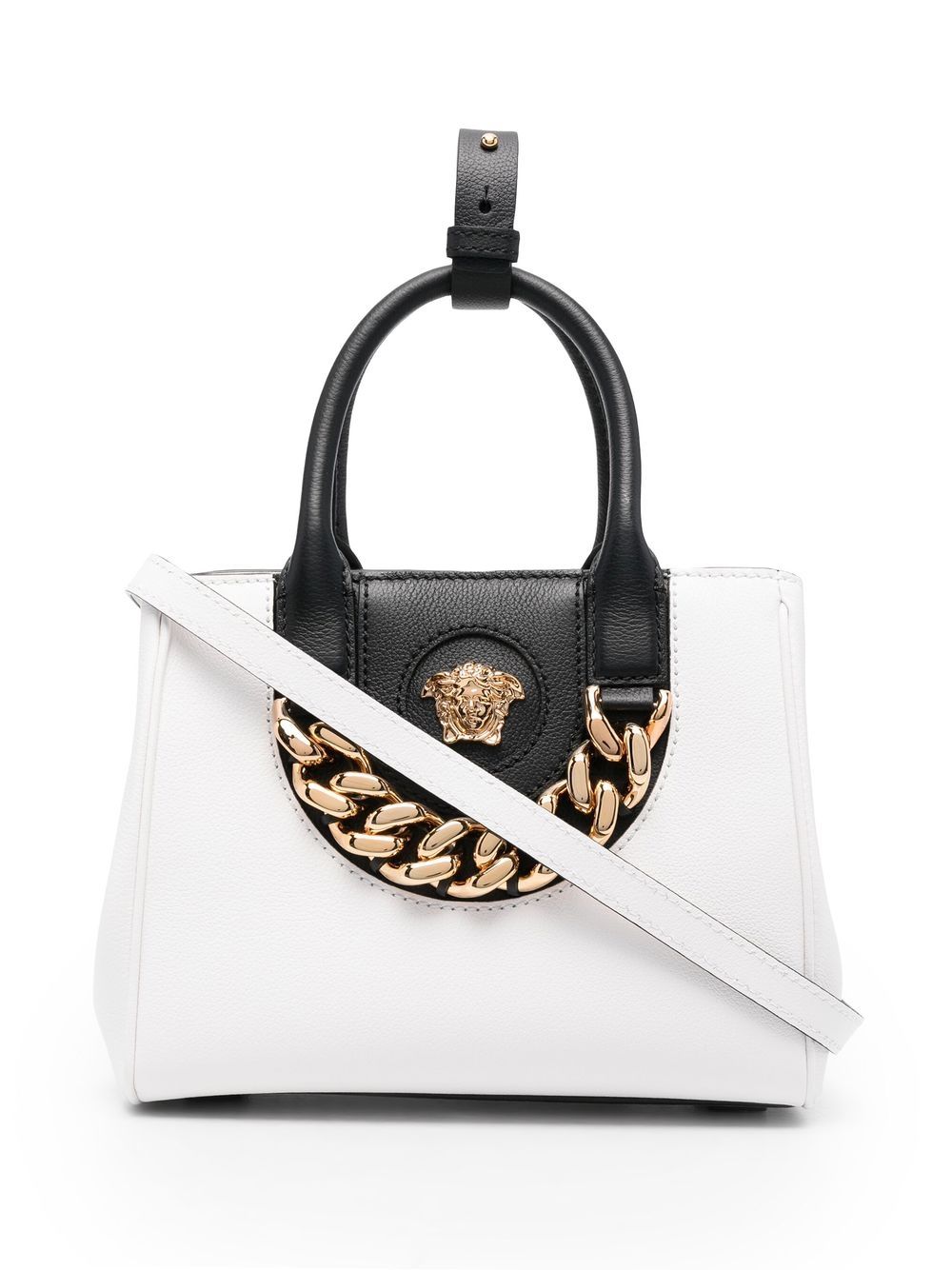 

Versace tote con placa Medusa - Blanco