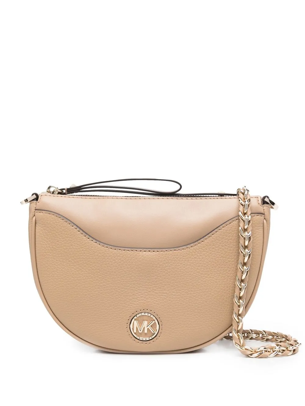 

Michael Kors bolsa de hombro con placa del logo - Neutro
