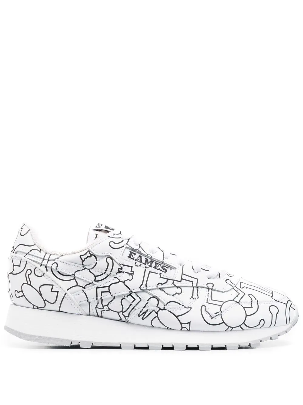 

Reebok tenis bajos Classic de Reebok x Eames - Blanco