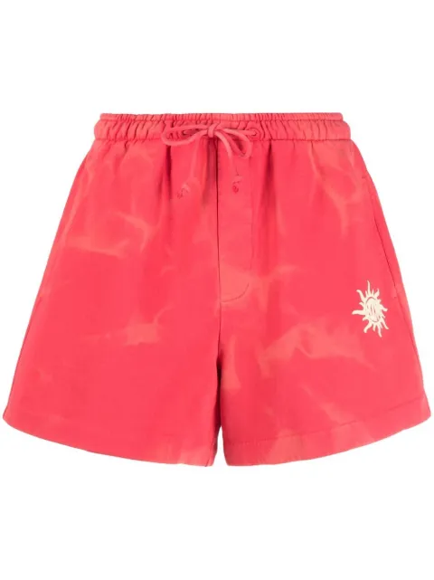 Holzweiler shorts con estampado tie-dye