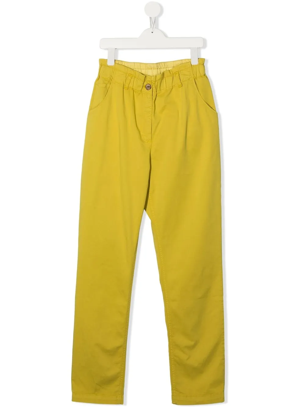 

Bonpoint pantalones con pretina elástica - Amarillo