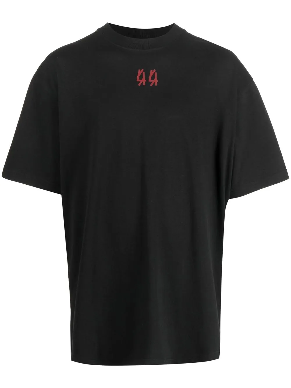 

44 LABEL GROUP playera con logo estampado - Negro