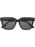 Gucci Eyewear square tinted sunglasses - Black