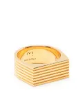 IVI ridged ring - Gold