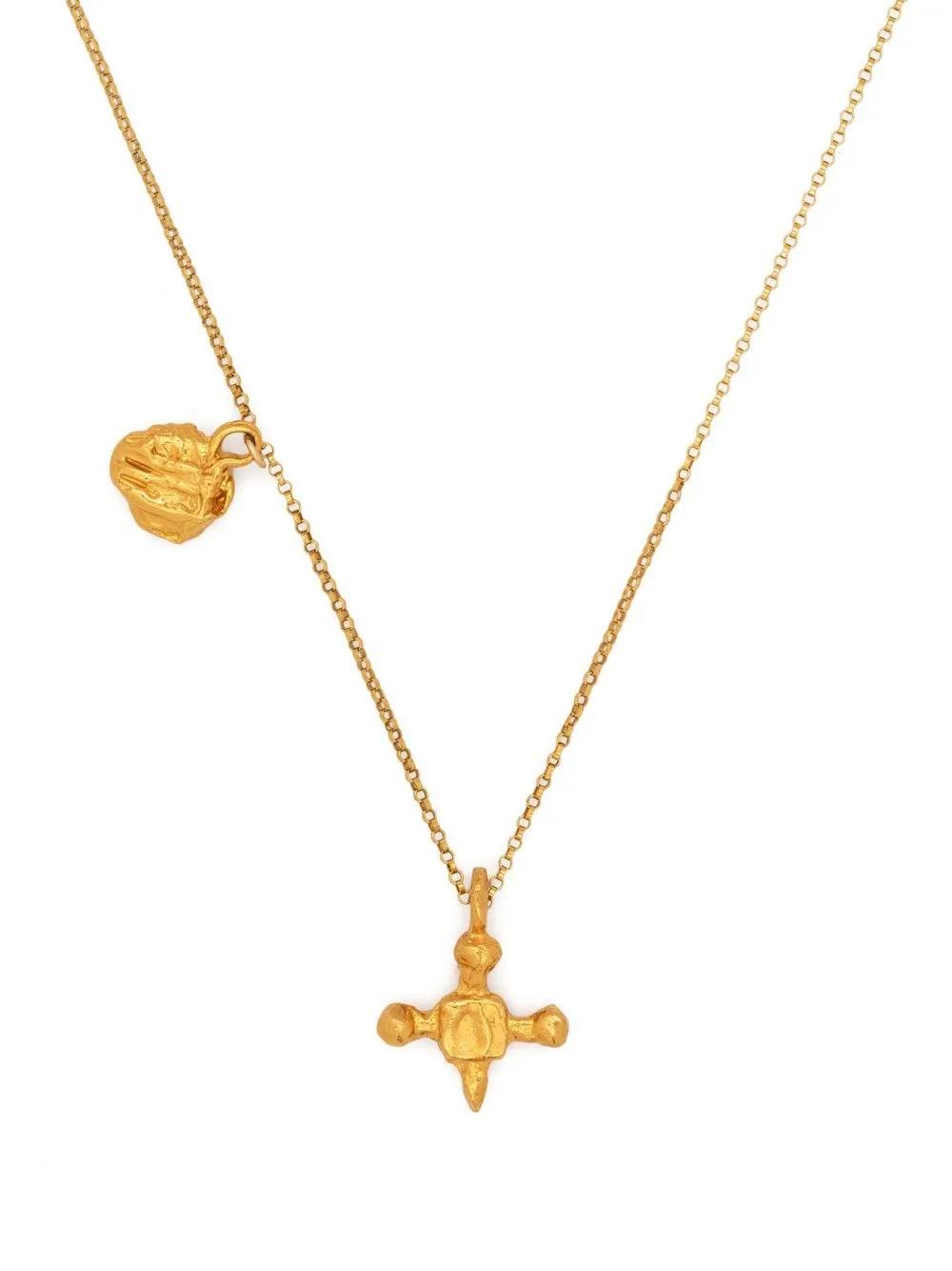 

Alighieri The Memory and Desire gold-plated necklace