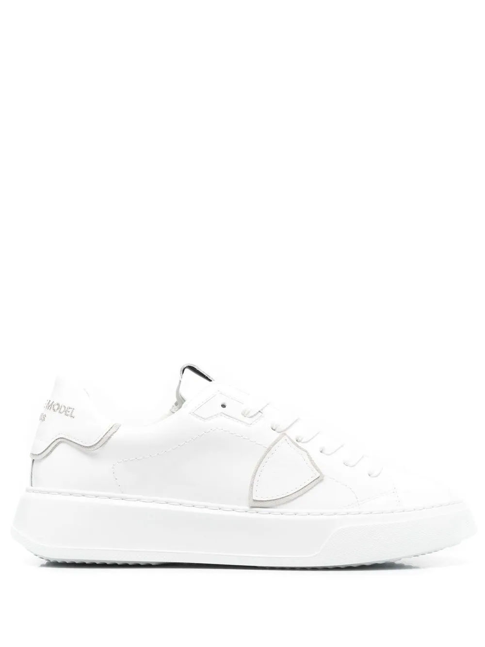 

Philippe Model Paris Temple logo-patch trainers - White