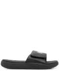 PUMA logo print slides - Black