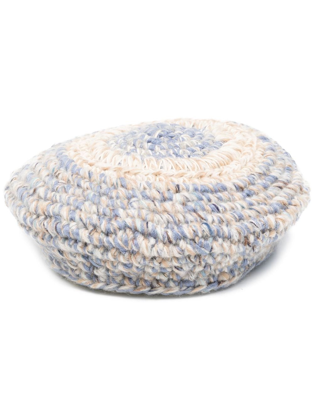 VITELLI Basket crochet-knit Beret - Farfetch