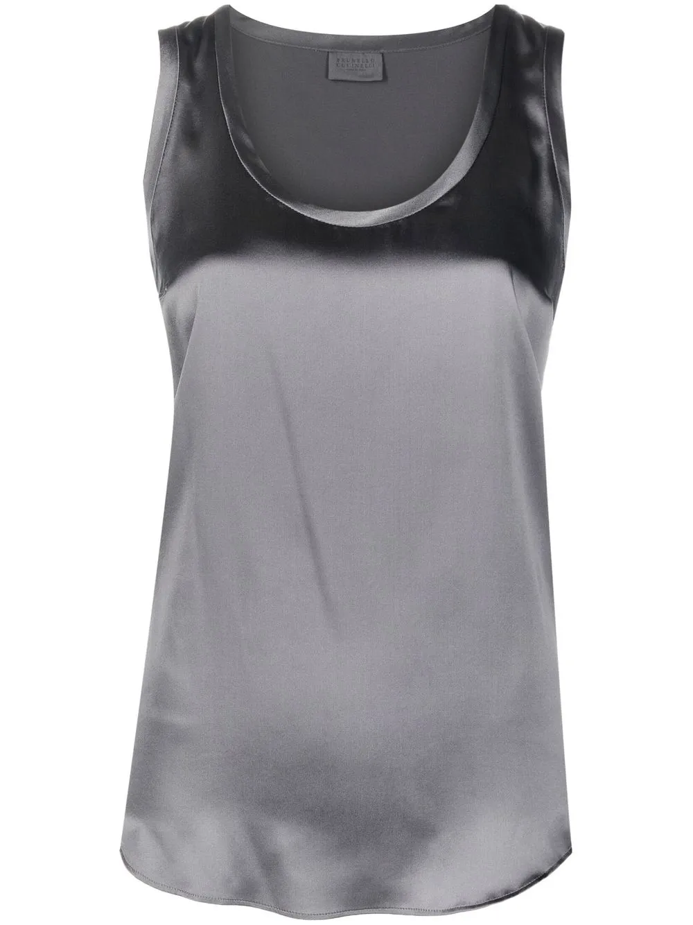 

Brunello Cucinelli top sin mangas - Gris