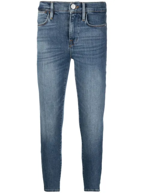 FRAME distressed-effect denim jeans