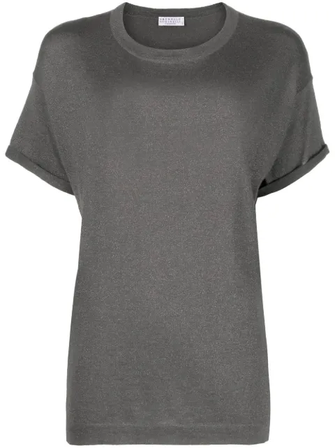 Brunello Cucinelli round-neck short-sleeve T-shirt