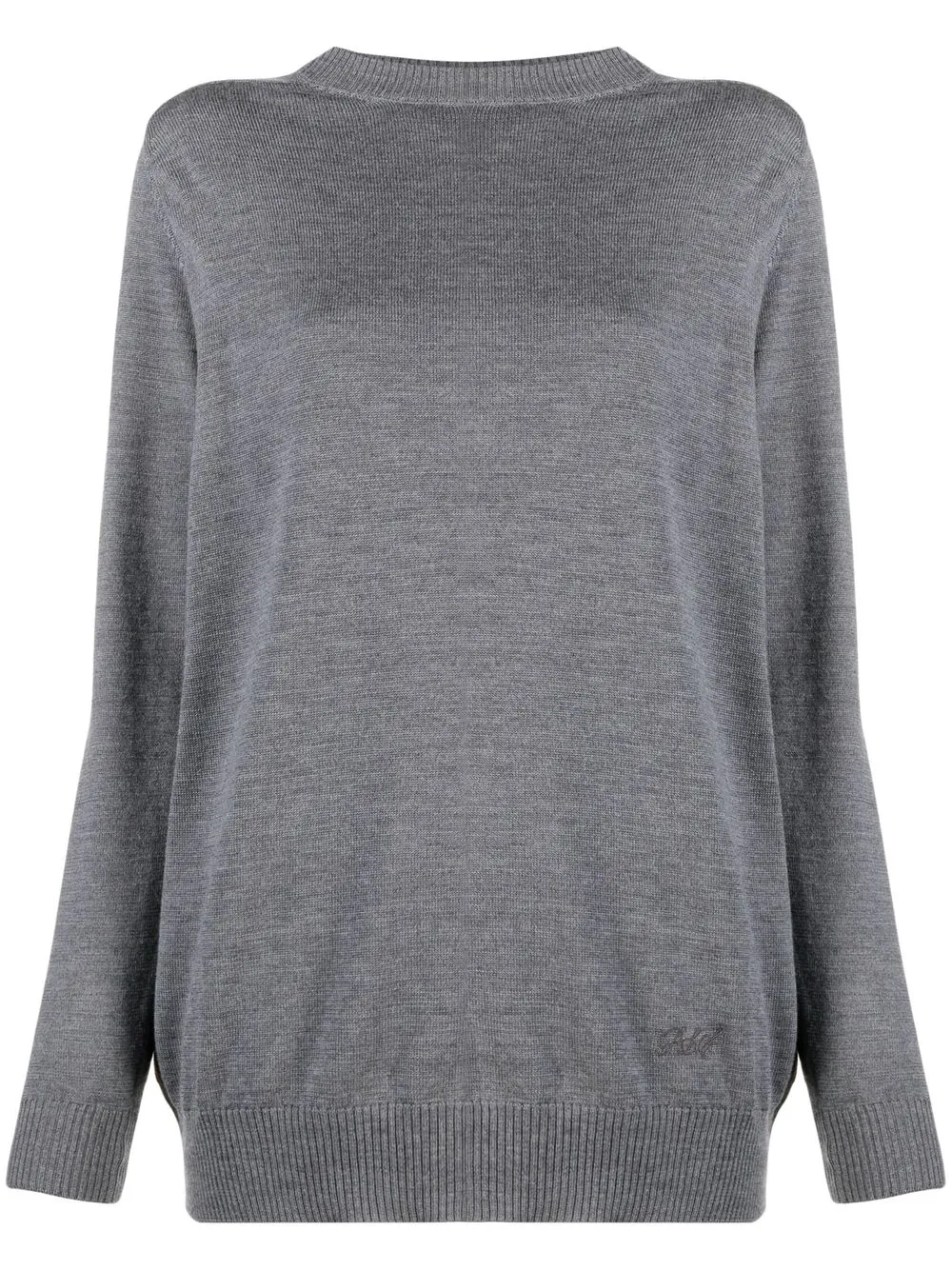 

Philosophy Di Lorenzo Serafini long-sleeve crew-neck jumper - Grey