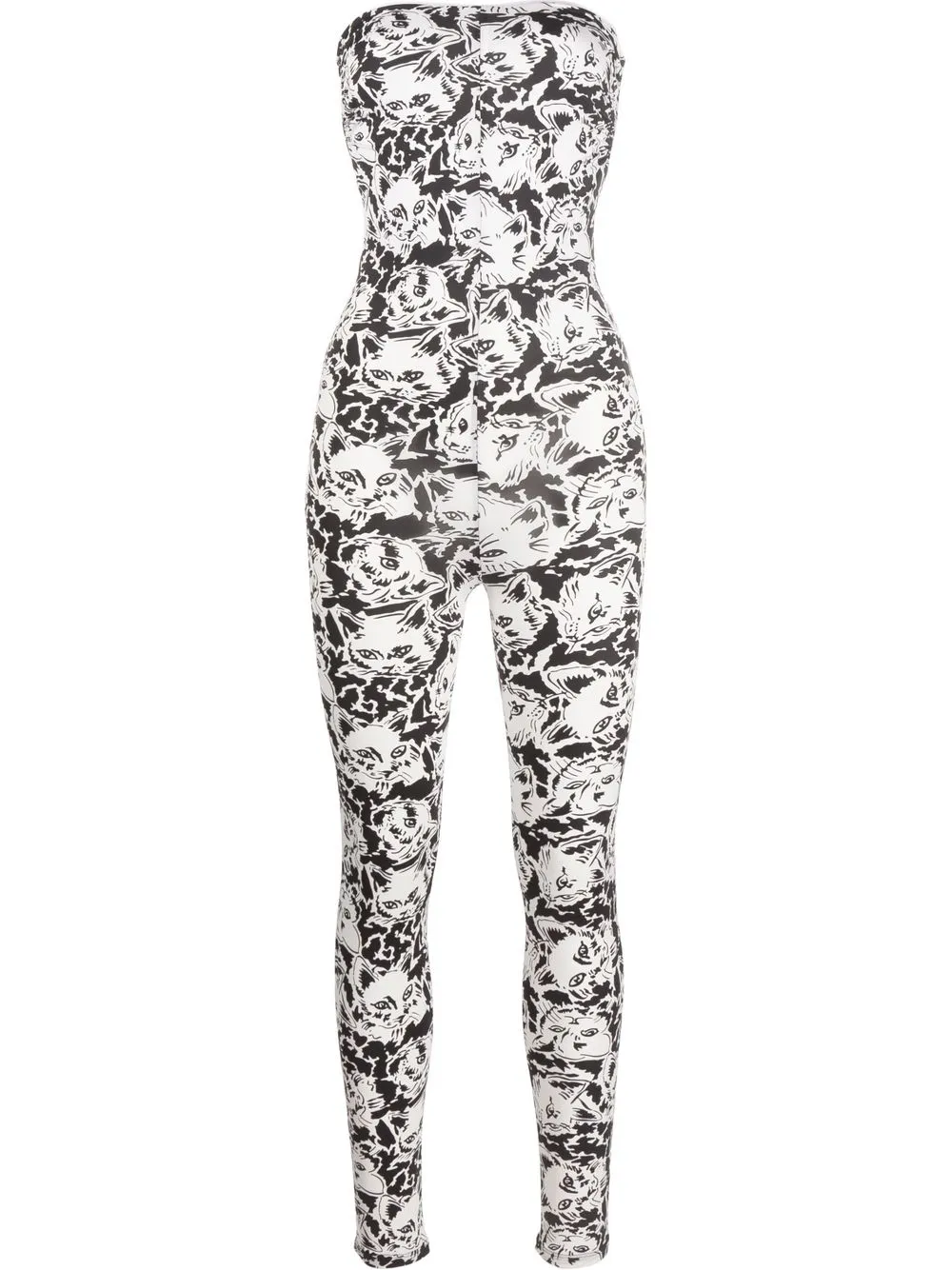 

Philosophy Di Lorenzo Serafini jumpsuit con estampado gráfico - Negro