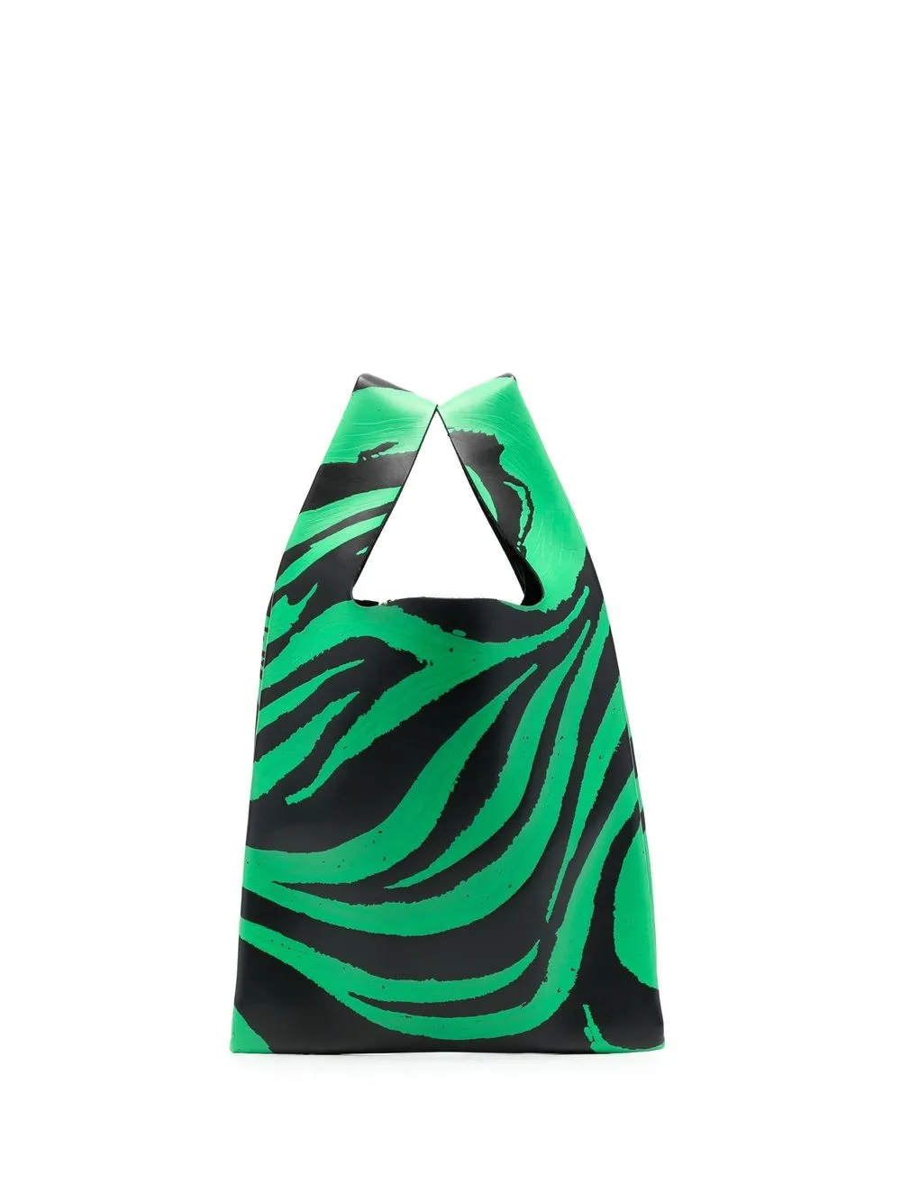 

Philosophy Di Lorenzo Serafini Zebra Pop shopper tote bag - Green