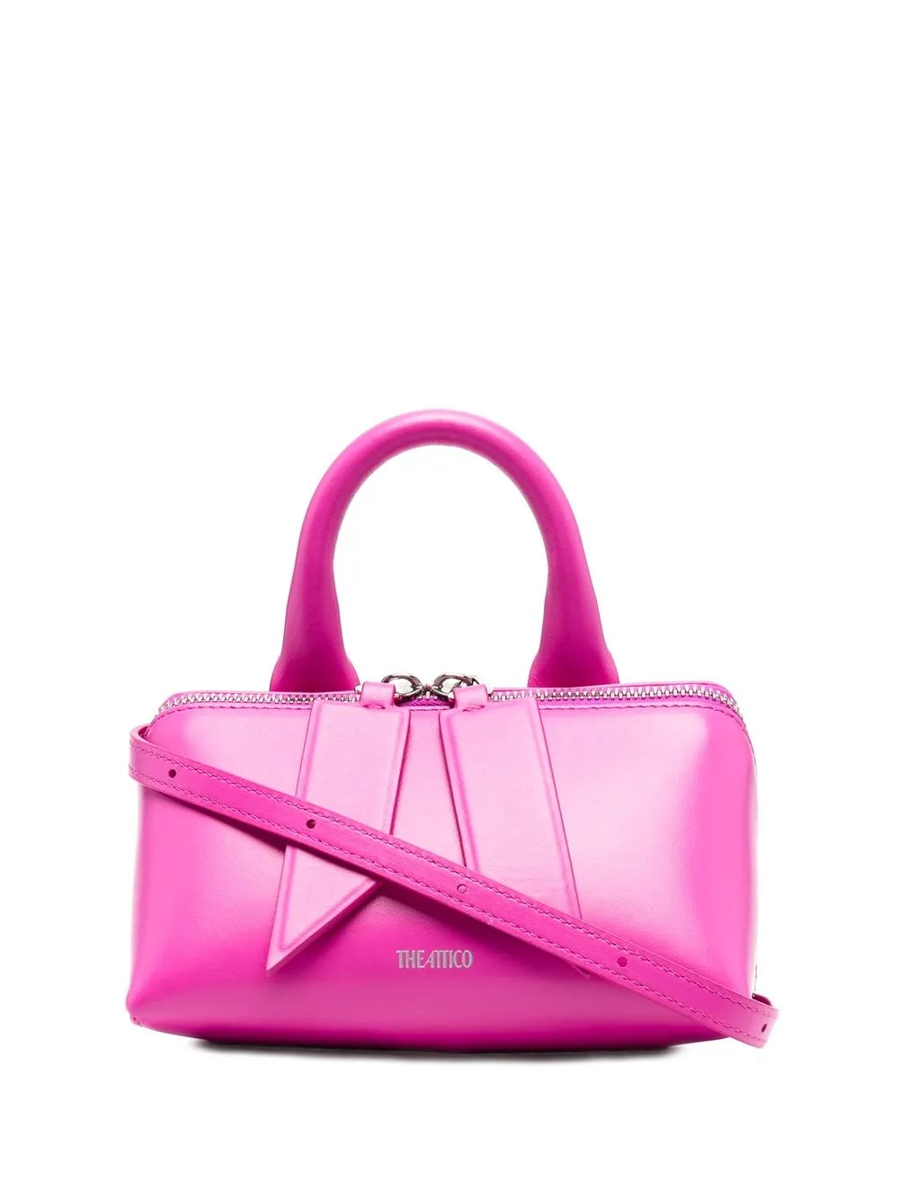 

The Attico tote Friday con asa mini - Rosado