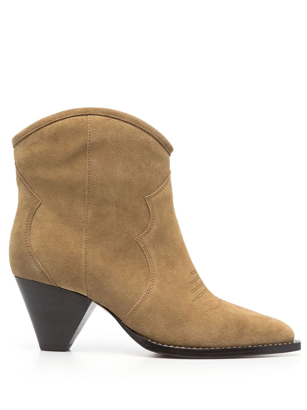 MARANT Suede Ankle Boots - Farfetch