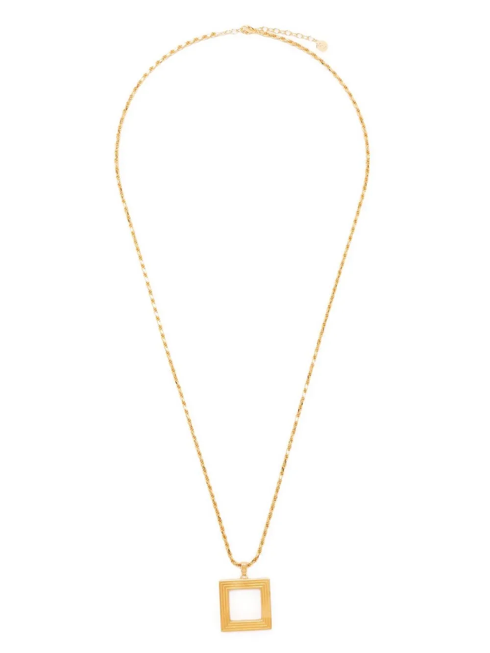 Square Pendant Necklace