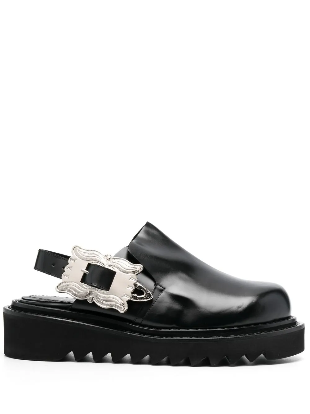 

Toga Virilis zapatos con tira trasera - Negro