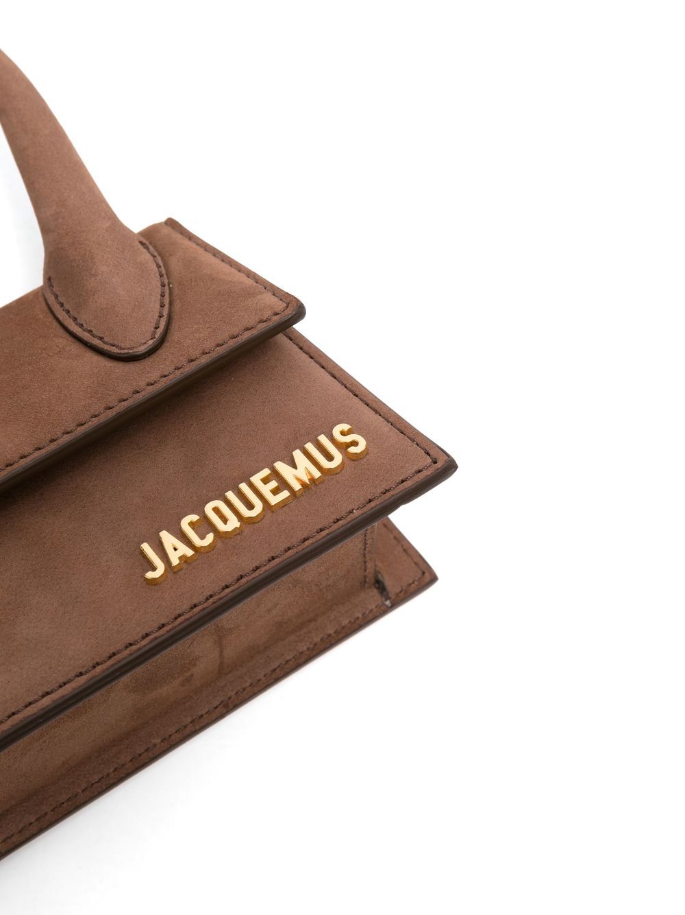 Shop Jacquemus Le Chiquito Mini Tote Bag In Brown