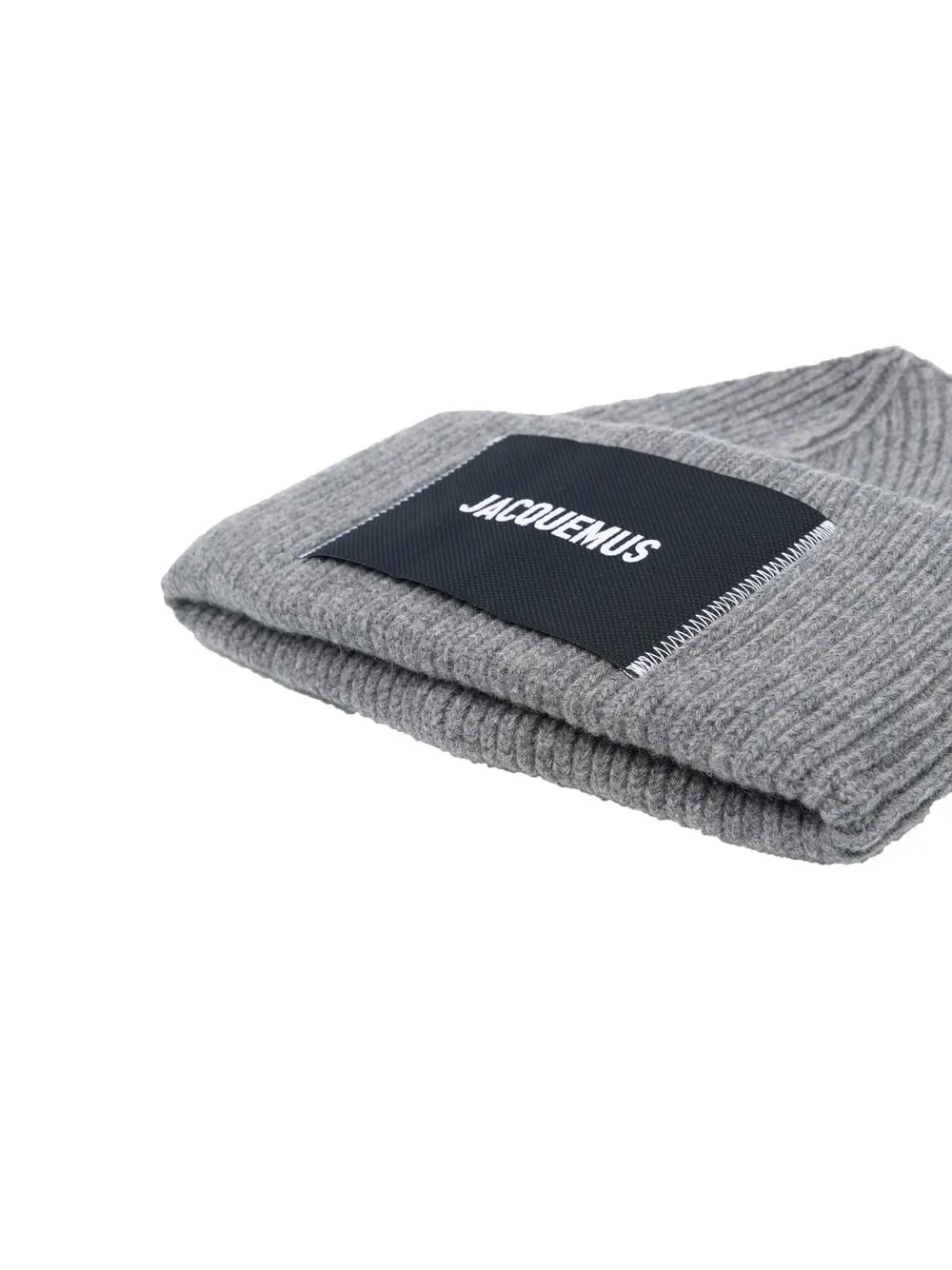Jacquemus Muts met logopatch - Grijs