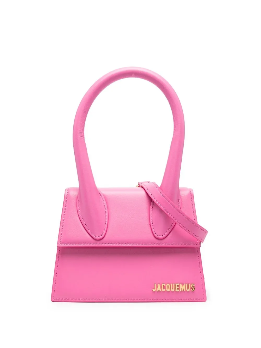 

Jacquemus bolsa con letras del logo - Rosado