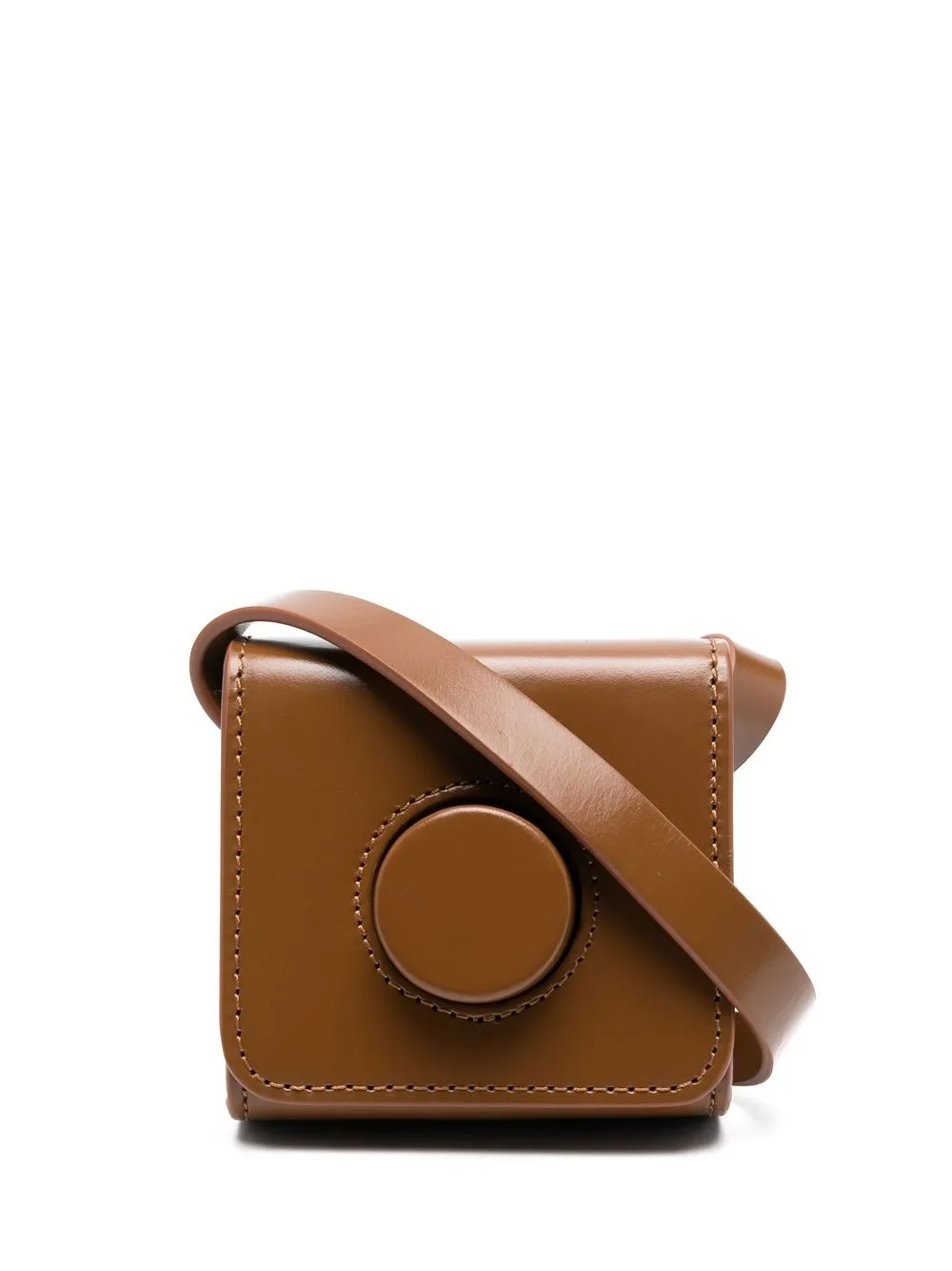 

Lemaire mini Camera bag - Brown