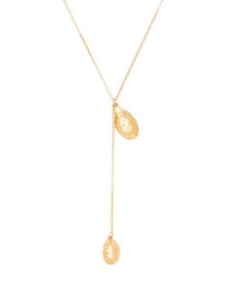 Alighieri gold plated The Lunar Rocks Necklace Farfetch