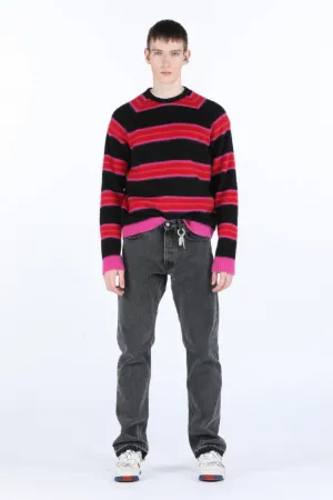 Striped Mohair Sweater