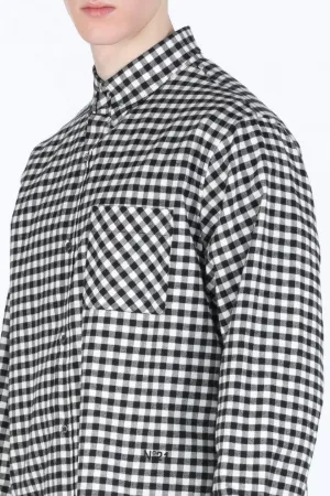Embellished Checked Shirt