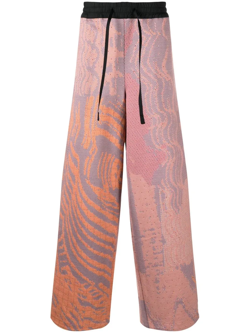 Shop Byborre X Buttafingaz Bulky Trousers In Rosa