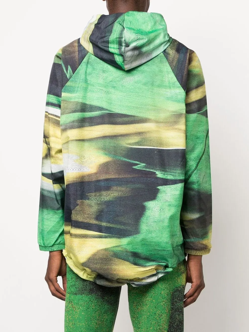 Shop Saul Nash Graphic-print Hooded Jacket In Guyana Print