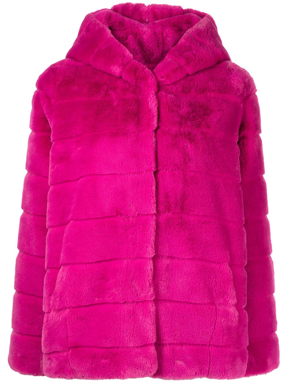 Apparis Hooded faux-fur Coat - Farfetch