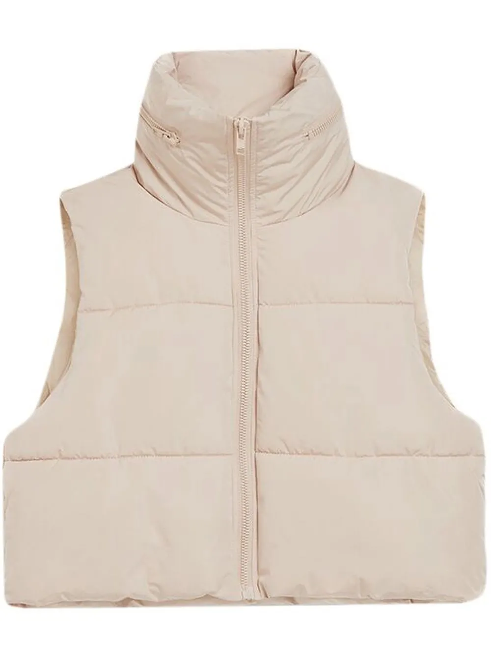 

Apparis padded zipped-up gilet - Neutrals