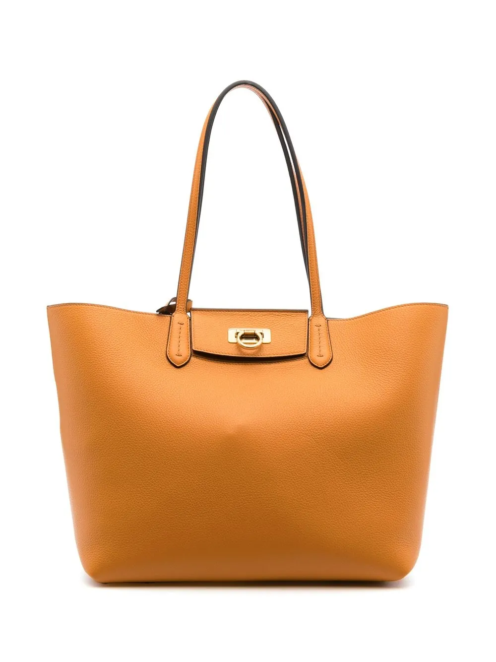 

Salvatore Ferragamo tote Gancini - Naranja