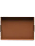 Ralph Lauren Home Wyatt small leather tray - Brown