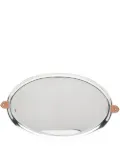 Ralph Lauren Home Wyatt oval serving tray - Silver