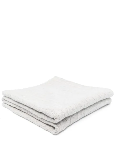 Ralph Lauren Home cashmere cable-knit blanket