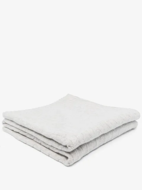 Ralph Lauren Home cashmere cable-knit blanket